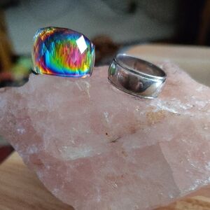 Rainbow Gemstone Ring